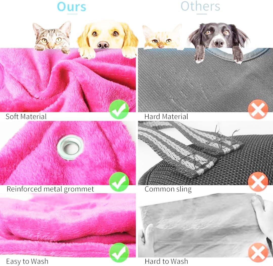 Dog Grooming Hammock Helper,Dog Grooming Harness for Nail Trimming, Dog Grooming Supplies for Grooming with Dog Bandana